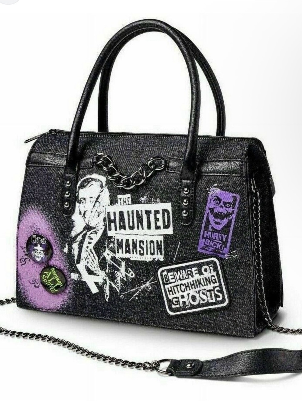 NEW! Disney Parks Loungefly ‘21 Haunted Mansion Halloween Hitchhiking Ghosts
